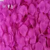 Pétalos resistentes al desgarro para decoraciones de escenario de boda, pétalos de rosa artificiales para decoración de habitación de boda, pétalos falsos