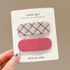 Pinza lateral fresca y dulce en forma de estrella, pinza para el cabello de alta gama estilo dopamina, accesorio para el cabello de pinza para flequillo exquisito y simple