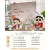 Balão Decorativo Shin-Chan Um Ano Layout de Festa de Aniversário Lua Cheia Crianças Placa Kt Placa de Fundo Personalizada Banquete de 100 Dias