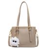 Bolso Bandolera Retro Transfronterizo Versátil para Mujer 2025 Nuevo Bolso Tote Pequeño de Moda Textura de Alta Gama Bolso Balde Portátil