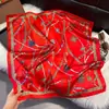 Novo Estilo Lenço Quadrado Pequeno 70cm Lenço Quadrado de Cetim Coreano Lenço de Seda Xale Pequeno Decorativo Feminino Lenço de Pescoço Múltiplas Opções de Personalização