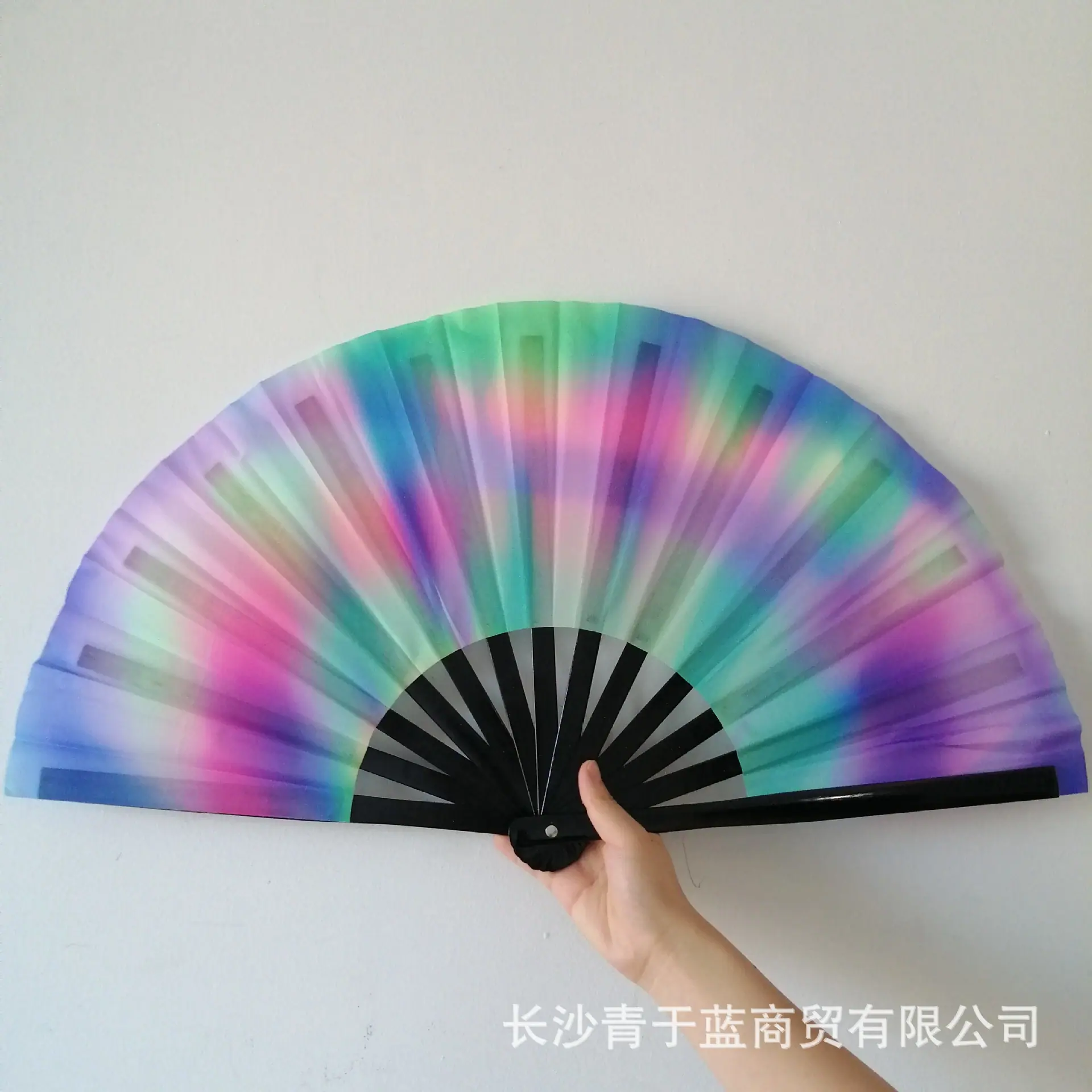 荧光效果 UV印刷扇子