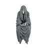 Nuevo producto transfronterizo: Estatua del Señor de los Misterios Vestido de Negro, Decoración de Jardín de Parca Estilo Horror, Regalo Artesanal Impreso en 3D