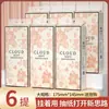 10 Rollos de Papel Higiénico Grandes para Colgar, Pañuelos Faciales Flexibles, Servilletas de Madera Natural, Pañuelos Extra Grandes
