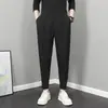 Pantalones de Pierna Hombres Primavera Nueva Llegada Pantalones Cortos Casuales Combinan con Todo Populares Marca Cyber Velcro Pantalones Harem Pantalones Occidentales Pequeños