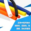 Tubo Corrugado de PP Retardante de Llama de Color Gris-Azul-Naranja-Blanco Protección de Cable Manguera de Rosca de PP Sellado de Plástico Arnés de Cableado de Seguridad