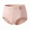 Ropa interior antibacteriana y transpirable para mujer 7A, Tela de viscosa natural de alta gama, Estilo femenino, Amigable con la piel, No sofocante, Bragas de cintura media