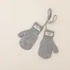 Bufanda y Guantes para Niños 2026 Invierno Nuevo Estilo Conjunto de Dos Piezas de Lana Tejida para Niños y Niñas, Calentador de Cuello y Conjunto a Prueba de Frío