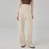 Pantalones Deportivos Rectos Holgados con Caída Suelta, Diseño de Cintura Alta Adelgazante, Transpirables para Correr, Entrenamiento de Fitness y Yoga, Nuevo Modelo de Primavera