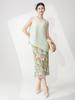 Traje Japonês Dopamina de Primavera, um Conjunto Completo Issey Miyake Casual Antienvelhecimento Super Popular de Verão, Conjunto Tendência de Duas Peças Issey Miyake