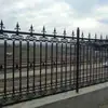 Colunas Romanas de Ferro Fundido Colunas Europeias Liga de Alumínio Grades de Ferro Forjado Paisagem de Rio Cercamento de Praça Grades de Ferro Maleável