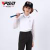 Roupa de proteção solar para golfe infantil PGM roupas para meninos camisa de base top camiseta roupas para jovens primavera e verão