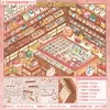 Adesivos de Paisagem em Miniatura para Journaling, Adesivos Decorativos 3D de Tamanho Grande, Dropshipping Disponível