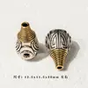 Conjunto de Conectores de Três Vias em Liga de Cobre Banhada a Ouro Eixos Universais Contas Acessórios DIY Artesanato para Pulseiras Coleção