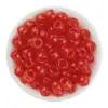 Cuentas de Barril 6*9mm Cuentas Pony Transparentes Agujero Grande Trenzado de Rastas Materiales Hechos a Mano Cuentas para Hilo Cuentas Sueltas Accesorios para Joyería DIY