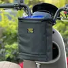 Bolsa de Viaje para Vehículo Eléctrico Gran Capacidad Impermeable Almacenamiento de Cargador para Bicicleta de Batería Bolso Frontal