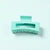 Nuevo Estilo Más Vendido 2025: Pinza de Garra Cuadrada Hueca Serie Color Macarrón Suave, Pinza de Tiburón Acabado Mate de Alta Gama