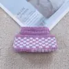 Gorro de Lana 17cm Labubu Primera Generación Segunda Generación Tercera Generación Colgante Muñeco de Peluche Ropa Pequeño Gorro Navideño Ropa