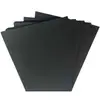 400g Fabricantes de Cartulina Negra al por Mayor Positiva Grande Caja de Embalaje para Bolsas de Teléfono Móvil Cartón Negro Delicado Negro Uniforme Cartón Negro
