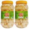 Cabeças de Cebolinha Picante Agridoce 1,3kg Cabeças de Cebolinha Frescas Picadas em Açúcar e Vinagre Cabeças de Cebolinha Fuxing Cabeças de Cebolinha de Cristal