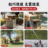 Nuevo Tipo de Estufa de Leña Sin Humo por Gasificación para Uso en Exteriores, Portátil para Uso Doméstico Rural, Estufa de Leña para Camping, Estufa de Fuego Potente para Cocina al Aire Libre
