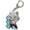 Cazador de demonios: Kimetsu No Yaiba Llavero Acrílico Tanjirou Nezuko Decoración para Bolso Colgante Pequeño Regalo del Día del Niño