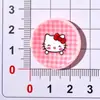 Plato de Gato con Pajarita Linda Creativo Hecho a Mano DIY Accesorios de Pegamento de Crema Piezas Pequeñas de Resina Materiales para Joyería Venta al por Mayor