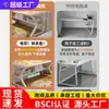 Mesa para estudantes, uso doméstico, design simples para meninas, adequada para apartamentos de aluguel, estudo de quarto, escrivaninha, bancada de trabalho, mesa de escritório branca para computador