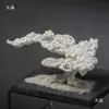 LPS Acuario de Agua Salada Paisaje de Arco Piedra Cerámica Porosa Alta Piedra Muerta Tanque de Peces Cueva de Paisaje Base de Cría de Coral