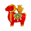 Regalo de Año Nuevo Souvenir Figura del Zodiaco Año de la Oveja Año Nuevo Chino Pequeño Set de Regalo Mascota del Año de la Oveja Reunión Anual Regalo Creativo