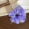 Novos Laços de Gaze Coloridos para Cabelo Infantil, Cordas de Cabelo, Faixas de Cabelo e Elásticos