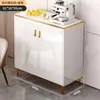 Aparador de Luxo Leve Uso Doméstico Montado na Parede Integrado Simples Moderno Armário Multifuncional de Armazenamento Sala de Estar Cozinha Armário