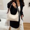 Bufanda de Seda Nueva Otoño 2026 Diseño de Nicho Moderna Elegante Versátil Simple Casual Bolso de Hombro para Mujer