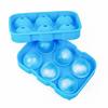 Molde de Silicona para Bolas de Hielo de Whisky Vino Tinto de Seis Cavidades 6-Cavidades Cubitos de Hielo Esféricos Caja de Hielo de Silicona Molde para Pastel Shuixin Xuan