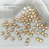 Nuevos y Modernos Rhinestones de Mono Estrella de Colores Brillantes Estrella de Cinco Puntas de Fondo Plano Decoraciones de Arte de Uñas de Vidrio K9 Venta al Por Mayor