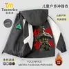Jaqueta Delta Action Storm Attack à Prova de Vento e Impermeável com Forro de Fleece para Crianças de Tamanho Médio a Grande Roupas Infantis Outono Inverno