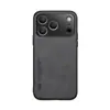 Funda de Teléfono de Piel de Oveja de Lujo Ligero Adecuada para iPhone 18 Pro Max Cubierta Protectora Magnética Anti-Caídas para Montaje en Coche Apple 17E