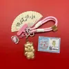 Chaveiro Popular de Rubi Waterbe Ouro Puro 999 Desenho Animado Pingente Fofo Corrente para Celular Pingente da Moda Criativo Venda por Atacado