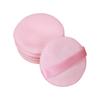 Nuevo Puff redondo rosa suave delicado herramienta de doble uso húmedo y seco puff para cojín de aire maquillaje puff redondo en stock