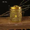 Nuevo Quemador de Incienso Electrónico de los Ocho Símbolos Auspiciosos con Soporte para Varillas de Incienso en Forma de Cruz, Patrón 3D de los Ocho Símbolos Auspiciosos, Set de Incienso Inspirado en Zen, Quemador de Incienso para el Hogar