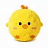 Brinquedo para cachorro bola espetada, brinquedo de morder para pet com som de desenho animado, gadget de autoentretenimento para limpeza de dentes, suprimentos para animais de estimação em formato de frango