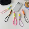 Lanyard Pulsera Cara Sonriente Cuerda para Teléfono Móvil Lanyard Corto Cuerda de Muñeca Personalizada Llavero de Cámara Bolsa Cuerda para Teléfono Móvil Al Por Mayor