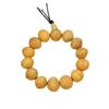 Pulseras al por mayor de semillas de Bodhi de hueso de durazno natural, pulseras de semillas de durazno, pulseras de cuentas de hueso de durazno, joyería de alta venta para viajes a templos