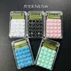 Calculadora de palma tamaño pequeño color lindo de gominola suministros de oficina papelería color transparente computadora Contabilidad financiera