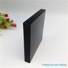 Porta de vidro preto personalizada do fabricante, vidro pintado de preto, painel de cristal preto, vidro microcristalino preto