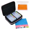 Ferramentas DIY para Pintura com Diamantes Novos Caixa de Armazenamento com Broca Redonda com 32 Compartimentos e Conjunto de Bolsa de Armazenamento com 64 Compartimentos