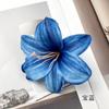 Guirnalda de Flor de Lirio Hemerocallis Tocado Paquete de Material para Pasador Conjunto para Salón de Bodas Pared de Flores Arreglo Floral Adornos para Fotografía
