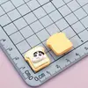 Personajes de Dibujos Animados Brillantes Comida Juego Galletas Tostada Baozi Nuevo Nuevo Pasador Cuerda para el Cabello Hebilla de Zapato Ropa Bricolaje Accesorios de Resina