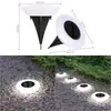 Decoración de jardín, luces solares para patio, sistema de control integrado, luces solares para césped exterior, luces solares empotradas para escaleras y caminos