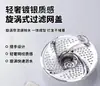 Coletor de cabelo para ralo de piso tipo redemoinho estilo japonês para banheiro, cozinha e vaso sanitário, filtro rotativo anti-insetos e anti-entupimento